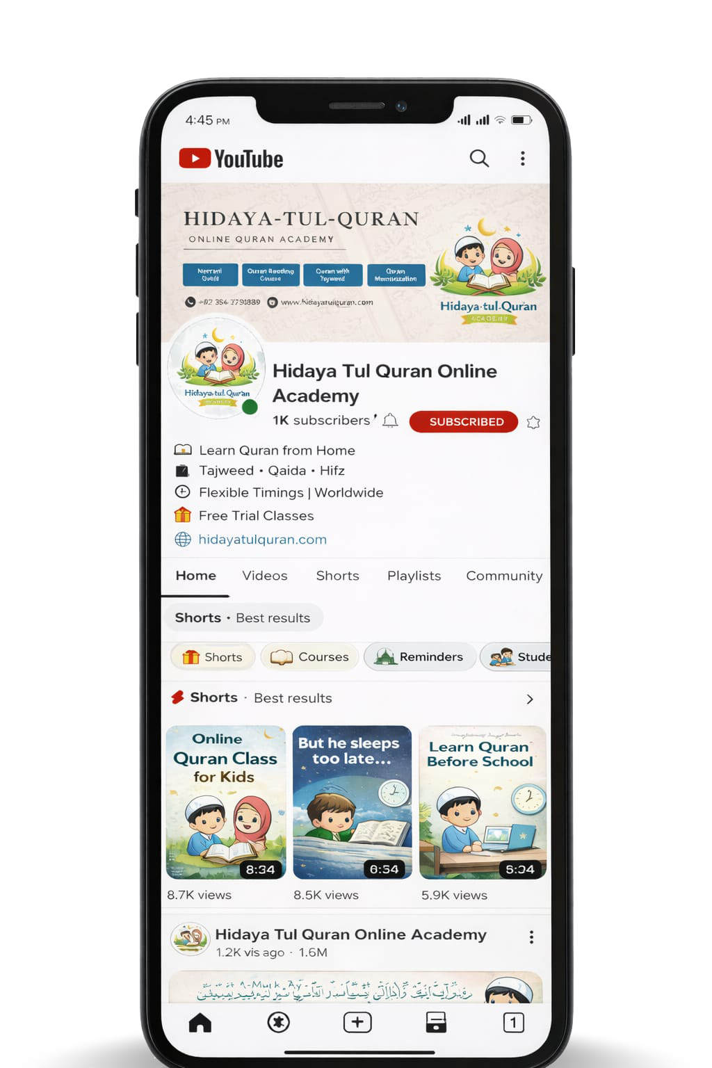 hidayatulquran_youtubechannel